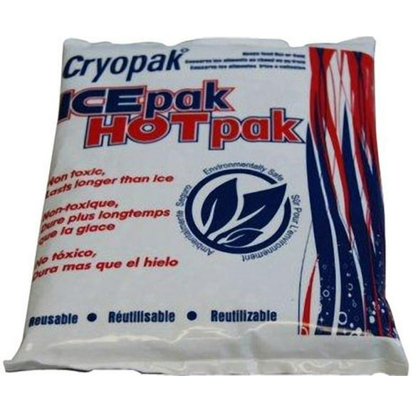 Cryopak Ice-Pak/Hot-Pak Moyen Conserve les aliments au chaud ou au froid.