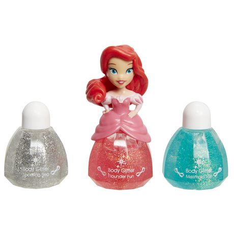 Disney Princess Little Kingdom Makeup Set - Ariel Body Glitter ...