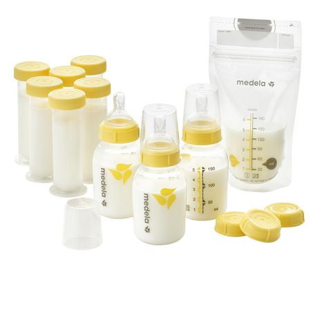 Medela Breastfeeding Gift Set, Breast Milk Storage, Storage Solution Set