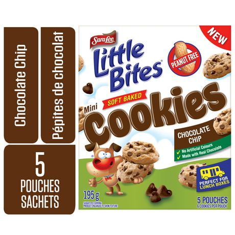 Sara Lee® Little Bites™ Chocolate Chip Cookies, Little Bites™ Chocolate ...