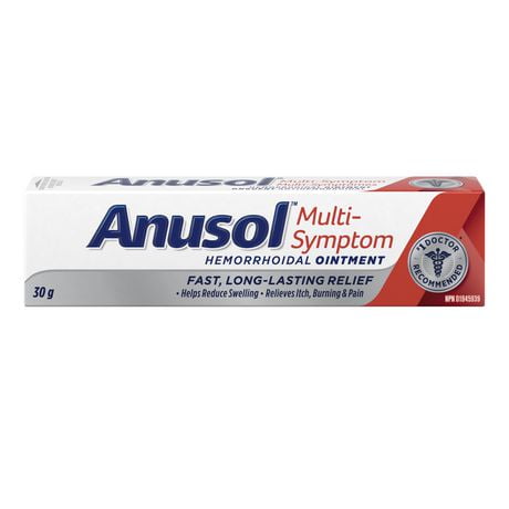 Anusol Multi-Symptômes Onguent pour Soulager la Douleur Hémorroïdaire 30g