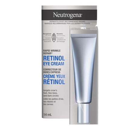 Neutrogena Rapid Wrinkle Repair Regenerating Cream - Retinol Face & Eye Moisturizer - Hyaluronic Acid Serum - 14 mL, 14 mL