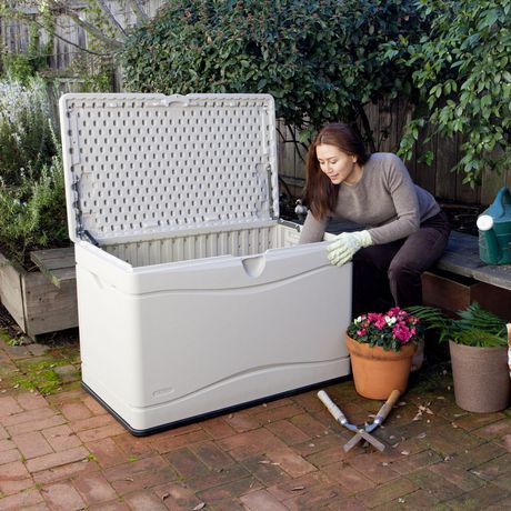 lifetime 80 gallon outdoor storage box walmart canada