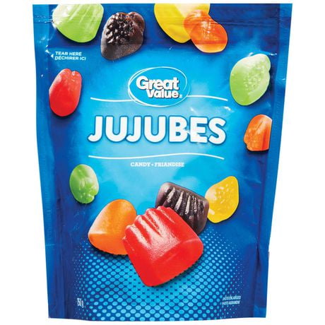 Jujubes friandise Great Value 150g