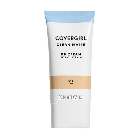 COVERGIRL Clean Matte BB Cream, Oil-Free, Long-Lasting, Sensitive Skin, Lightweight, 100% Cruelty-Free, Oil-Free BB Cream