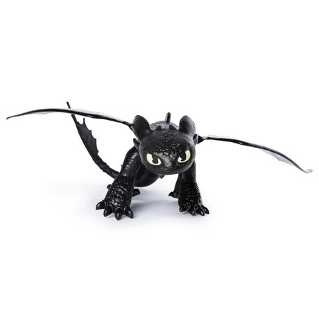 DreamWorks Dragons, Toothless Dragon Figure with Moving Parts, for Kids ...