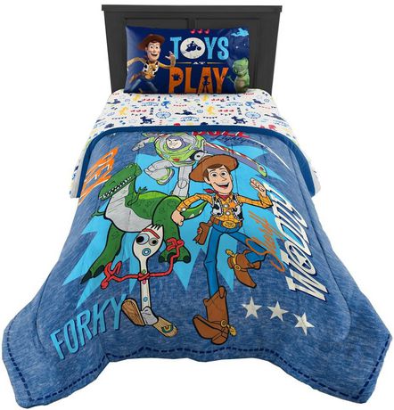Toy Story 4 Twin Full Comforter, Toy Story Twin Bedding Set