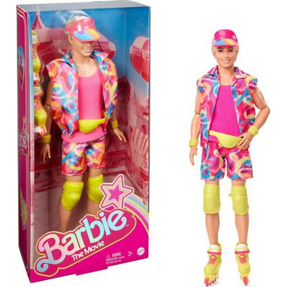 Barbie– Film – Ken– Poupée de collection, tenue, patins Âges 3+