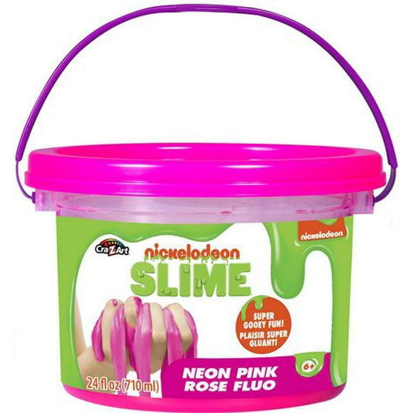Nickelodeon Pre-fait glu en rose neon (24 fl oz.)