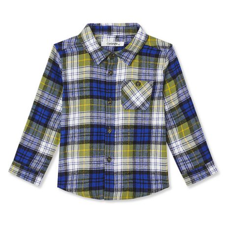 George Toddler Boys' Plaid Shirt | Walmart Canada