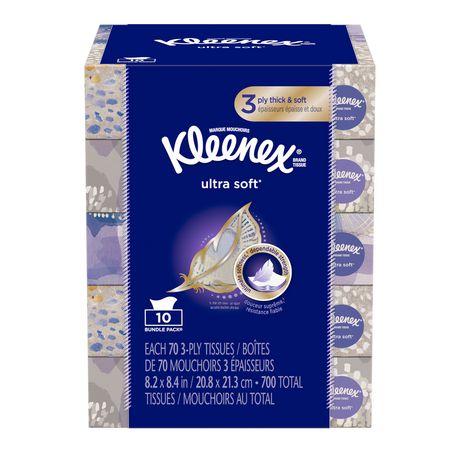 Mouchoirs Ultra doux et résistants de Kleenex 