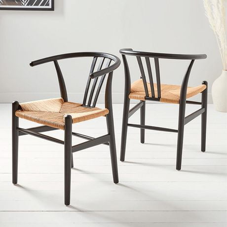 Heavenly Collection Wood Dining Chair SET OF 2