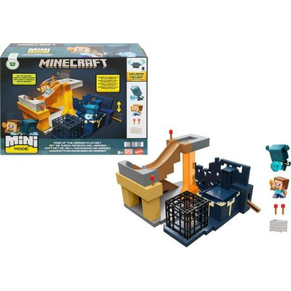 Minecraft-Coffret L’Ascension de Warden et ses Mini-Figurines Âges 6+