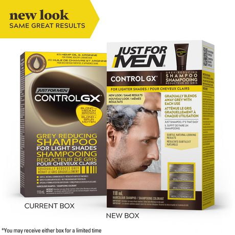 Control GX Grey Reducing Shampoo for Light Shades, 118ml