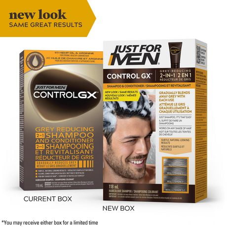 Control GX 2 in 1 Shampoo and Conditioner, 118ml