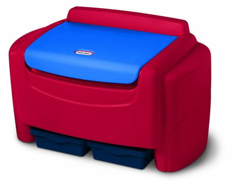 Coffre à jouet blue et rouge de Little TIkes 