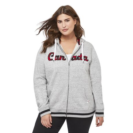 Canadiana Women's Fleece Hoody | Walmart Canada