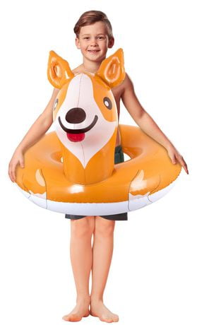 corgi inflatable pool float