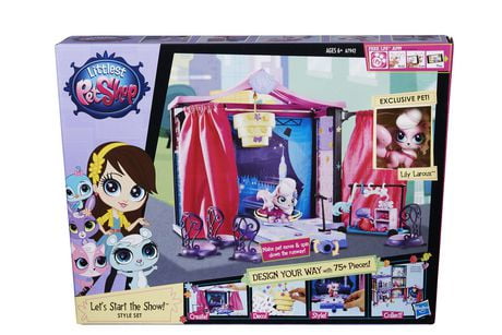 Littlest Pet Shop Let's Start The Show! Style Set | Walmart Canada