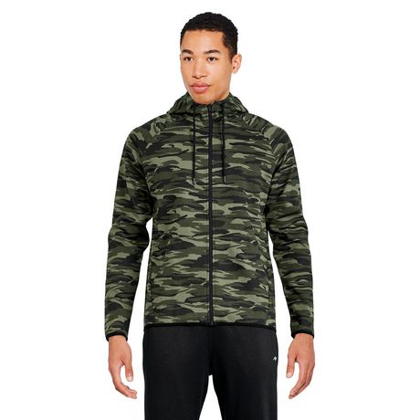 Athletic Works Men's Full-Zip Tech Fleece Hoodie - Walmart.ca