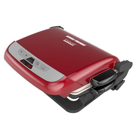 George Foreman Red Evolve Grill System with Ceramic Plates