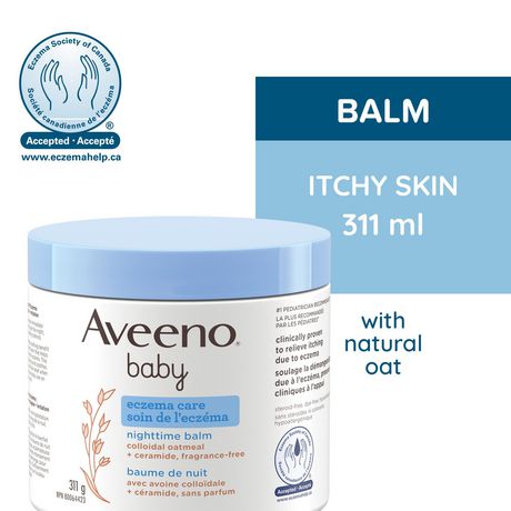 Aveeno Baby Eczema Care Night Cream 311g Walmart Canada - aveeno baby eczema care night cream 311g image 1 of 8