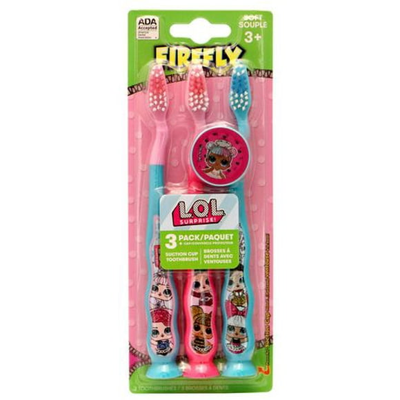 Firefly® Kids Suction Cup Toothbrush – LOL, Soft