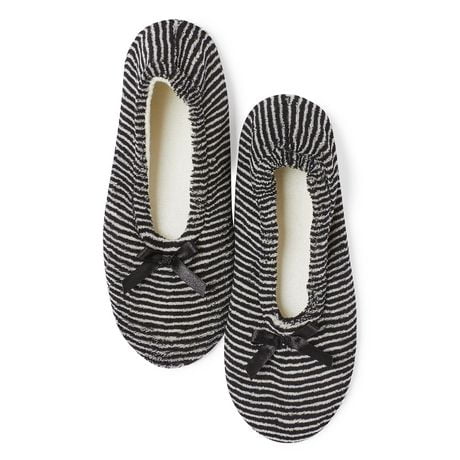 George Women's Softy Slippers 2-Pack, Sizes 5/6-9/10