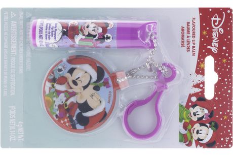 Disney Mickey Mouse & Friends Keychain Cube Lip Balm - Minnie