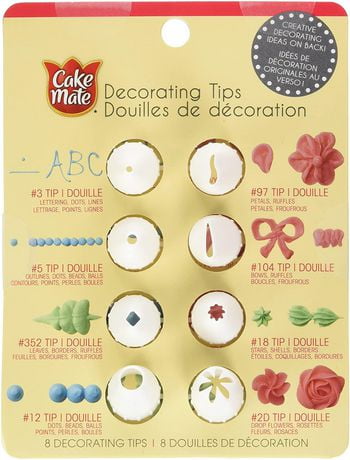 Cake Mate, 8 Decorating Tips | Walmart Canada