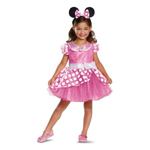 Disguise Disney Pink Minnie Toddler Costume