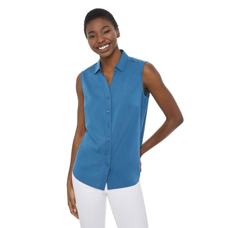 George Women's Core Sleeveless Shirt | Walmart Canada