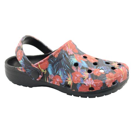 Ladies George Carly Floral Clogs | Walmart Canada