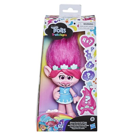 DreamWorks TrollsTopia Ultimate Surprise Hair Poppy | Walmart Canada