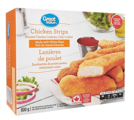 Great Value Chicken Strips | Walmart Canada