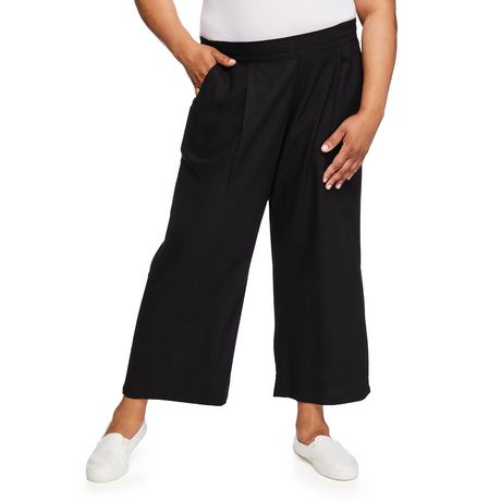 Iyla Plus Women's Gaucho Pant, Sizes 1X-4X - Walmart.ca