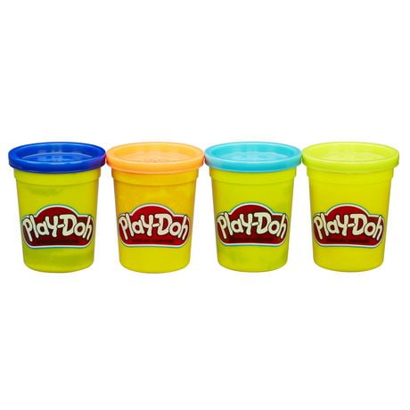 Play-Doh 4-Pack of Bright Colours | Walmart Canada