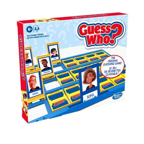 Jeu Guess Who? pour enfants, à partir de 6 ans, jeu pour 2 joueurs