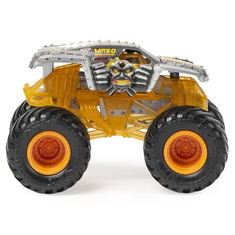 Monster Jam, Official Max-D 1:64 Scale Monster Truck and 5-Inch Maximus ...