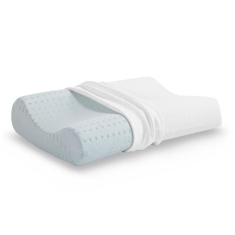 shredded memory foam pillow walmart