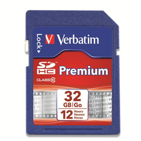 Verbatim 32GB Premium SDHC Card
