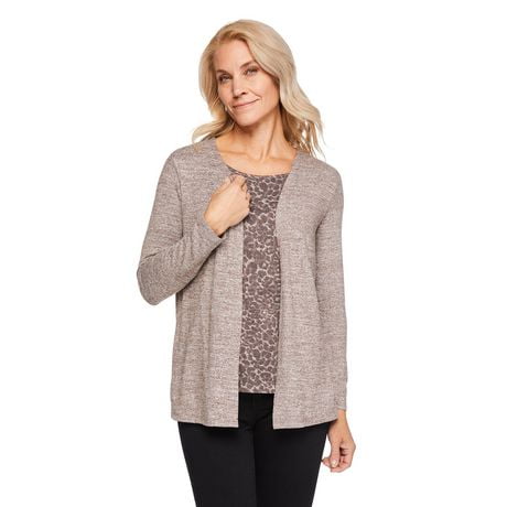 Iyla Women's Fooler Cardigan, Sizes S-XXL