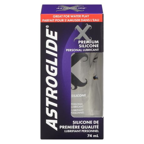 Astroglide X-Premium Silicone Personal Lubricant, 74 mL