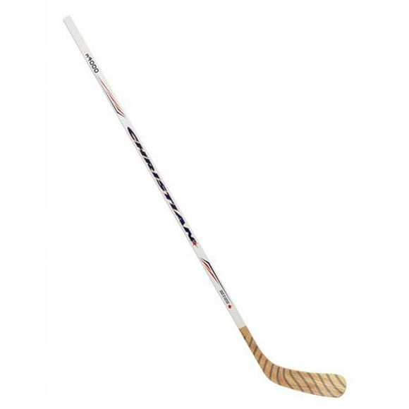 Bâton de hockey sur glace en bois Christian R4000, Jr 54 po, pour droitier
