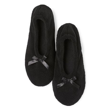 George Women's Softy Slippers 2-Pack, Sizes 5/6-9/10