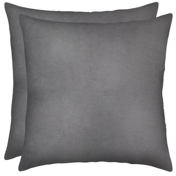 hometrends Velvet Decorative Cushion (Set of 2), 20"x20"