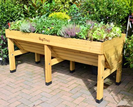 VegTrug Medium Classic Raised Garden Bed Planter Walmart