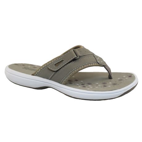 Ladies George Mandy Comfort Thong Sandals | Walmart Canada
