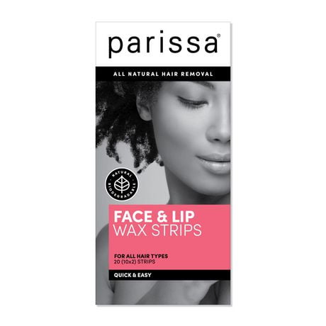 Parissa Wax Strips Face & Lip, 20 (10x2) strips