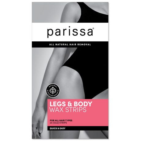 Parissa Wax Strips Legs & Body, 24 (12x2) strips